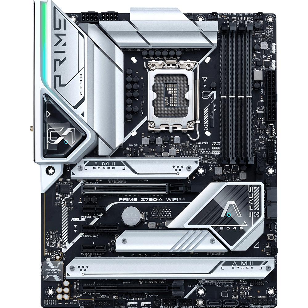 ASUS PRIME Z790-A WiFi 6 LGA 1700 ATX Motherboard - Intel 12th/13th Gen, DDR5, PCIe 5.0, Thunderbolt 4 - Perfect for Gaming PC Builds & High-Performance Workstations