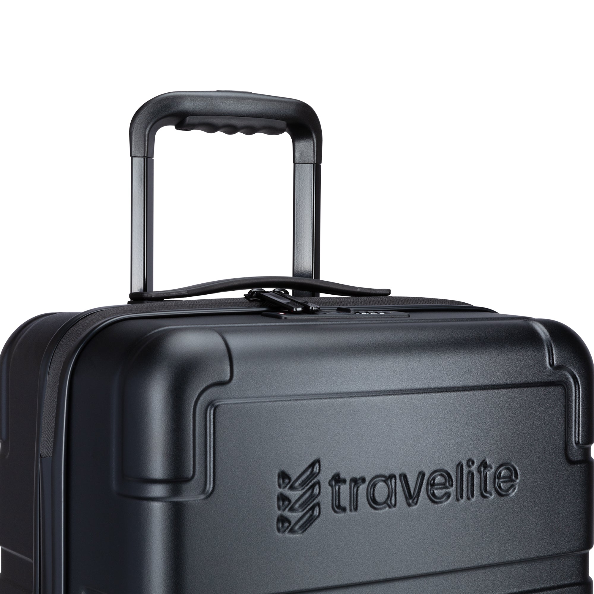 Travelite Itinerary Polycarbonate Spinner Carry On Luggage - Lightweight Durable Suitcase for Air Travel, Business Trips & Weekend Getaways