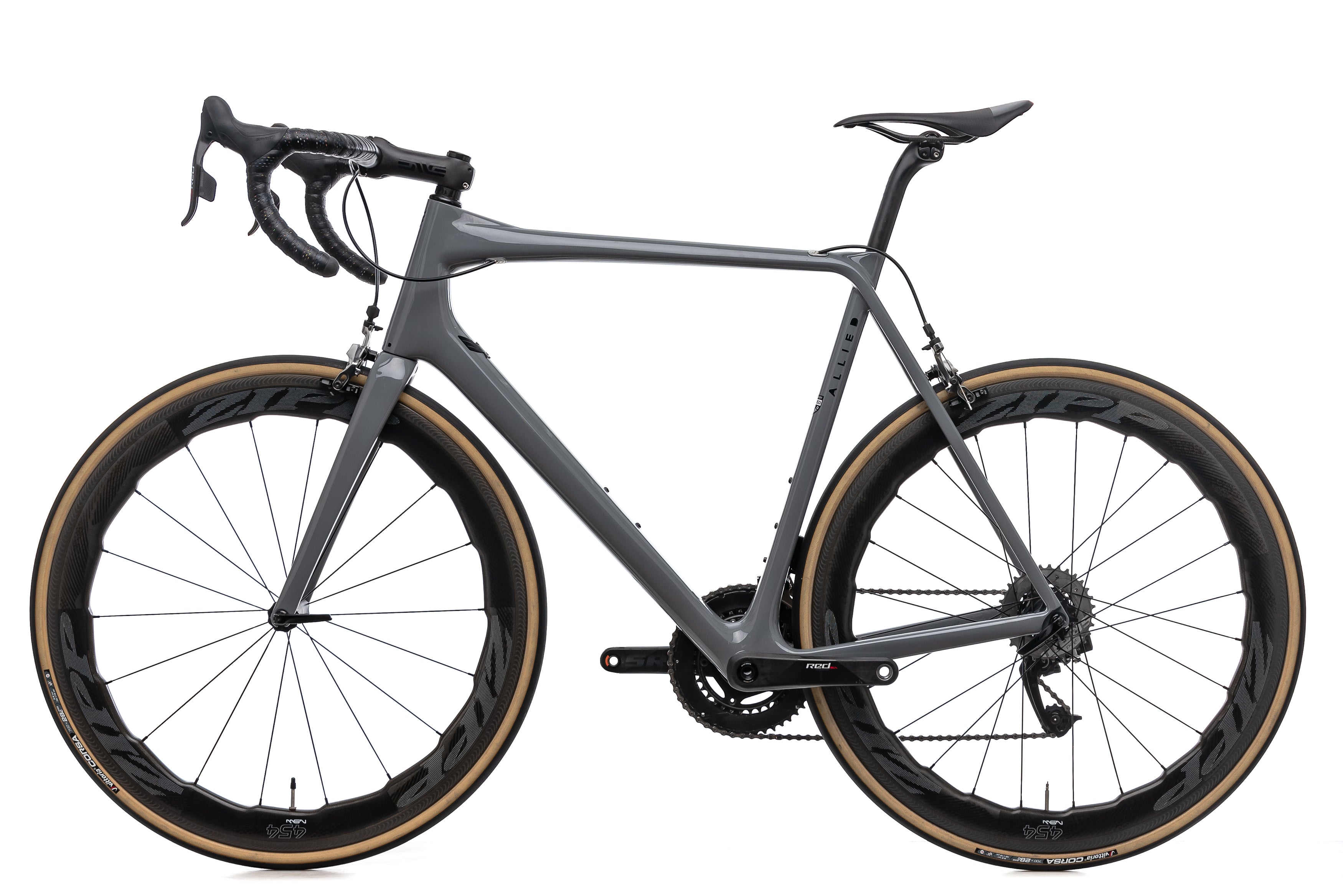 Allied Alfa Plus 58cm Road Bike 2018 - Lightweight Carbon Frame for Racing & Endurance Cycling | Perfect for Commuting, Training & Long-Distance Rides