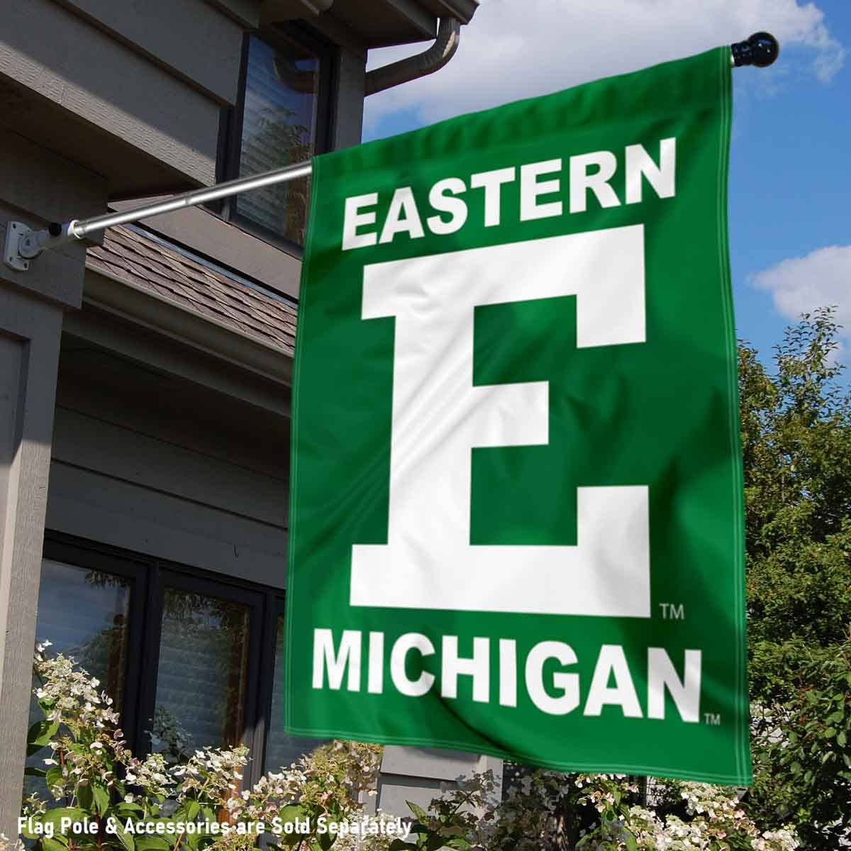 Eastern Michigan Eagles Double-Sided Banner Flag for Game Day & Home Decor