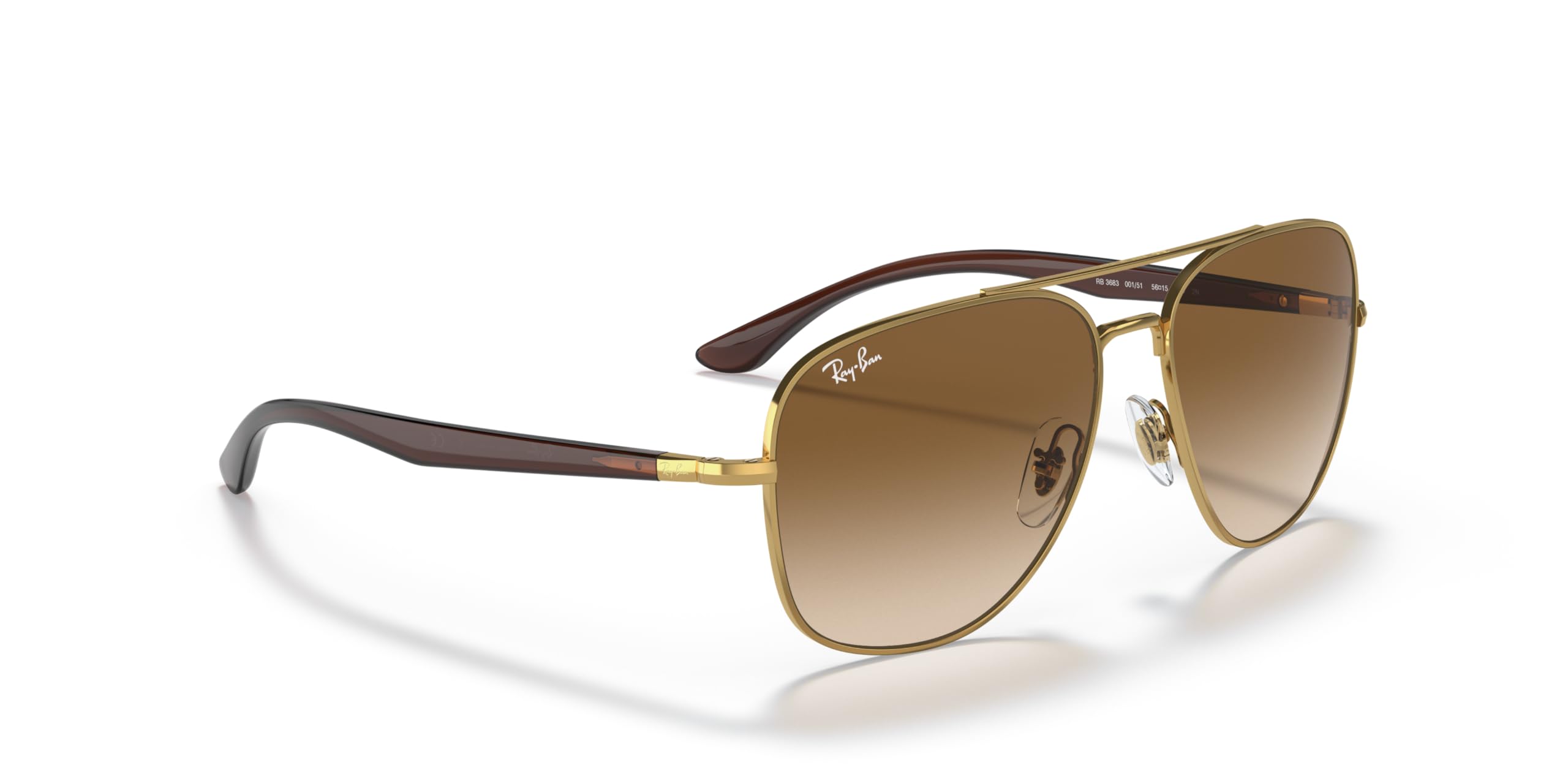 Ray-Ban RB3683 Square Sunglasses for Men & Women - Classic Aviator Style, UV Protection, Polarized Lenses - Perfect for Driving, Beach & Outdoor Activities