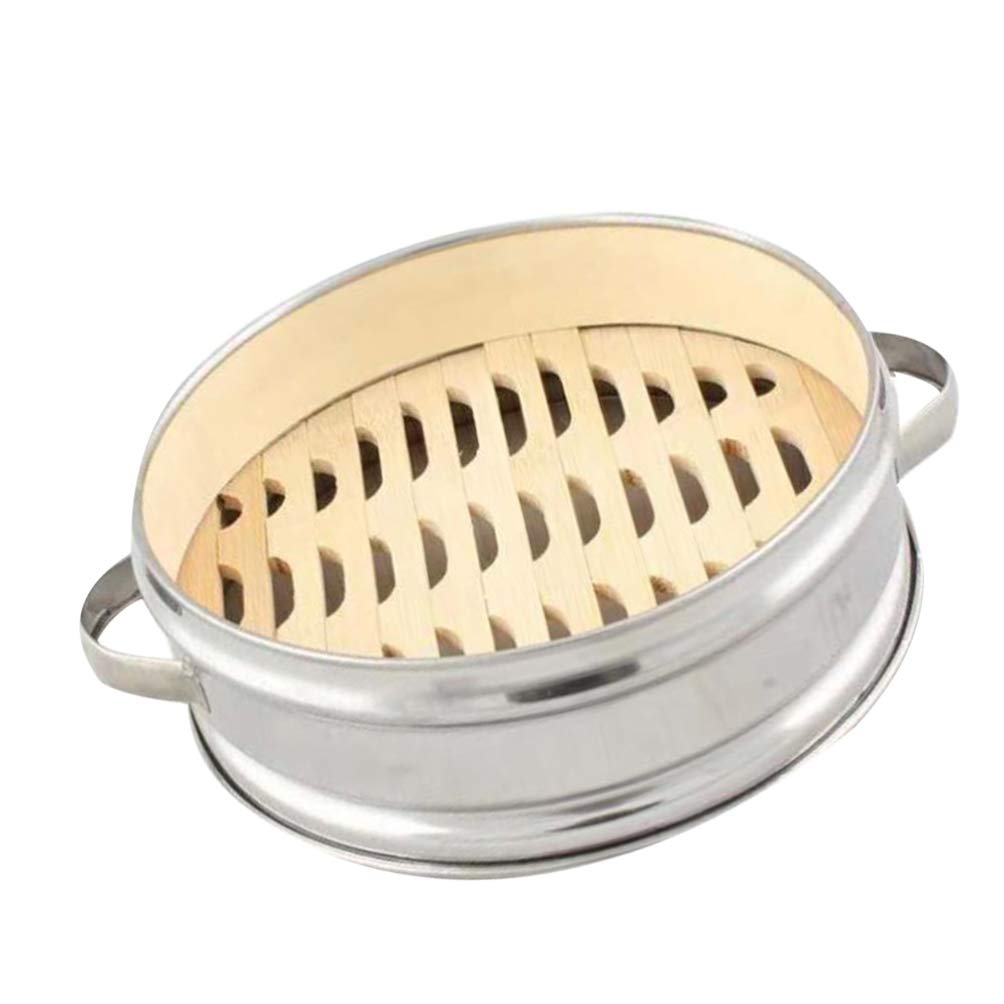 Stainless Steel Food Steamer Basket - 3-Tier Stackable Vegetable & Dumpling Steamer Rack for Healthy Cooking - Perfect for Steaming Buns, Vegetables, Seafood & More in Kitchen