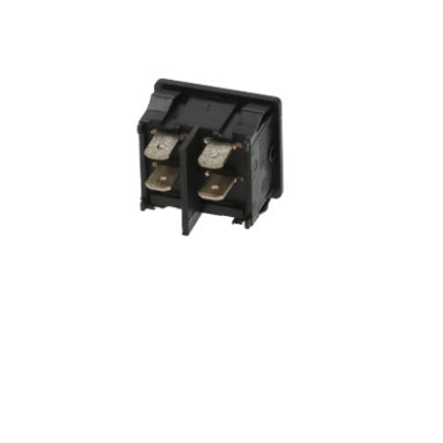 Black Bipolar Switch - Heavy Duty On/Off Toggle Switch for Industrial Equipment, Marine, and Automotive Applications