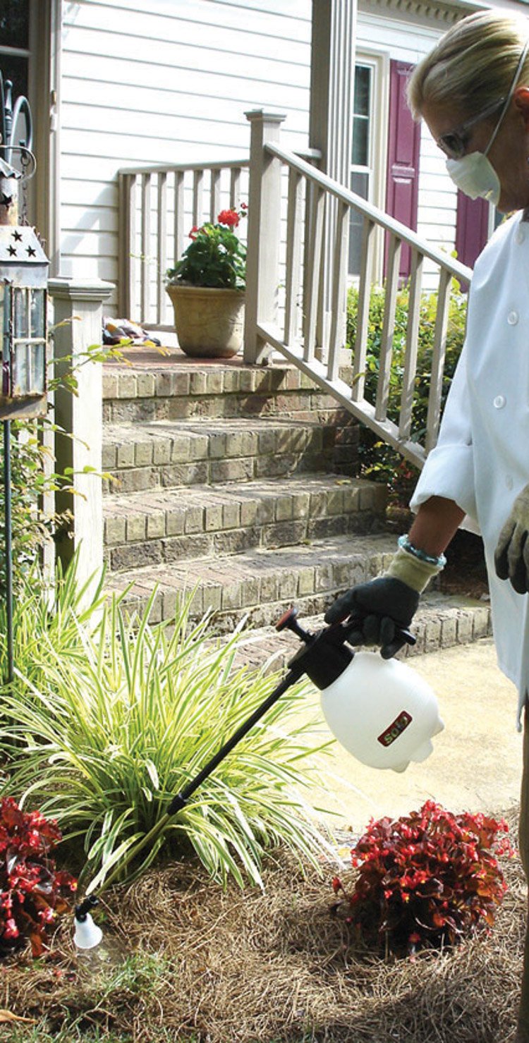 Solo 420 2-Liter One-Hand Pressure Sprayer with Adjustable Telescoping Wand - Perfect for Gardening, Lawn Care, and Pest Control