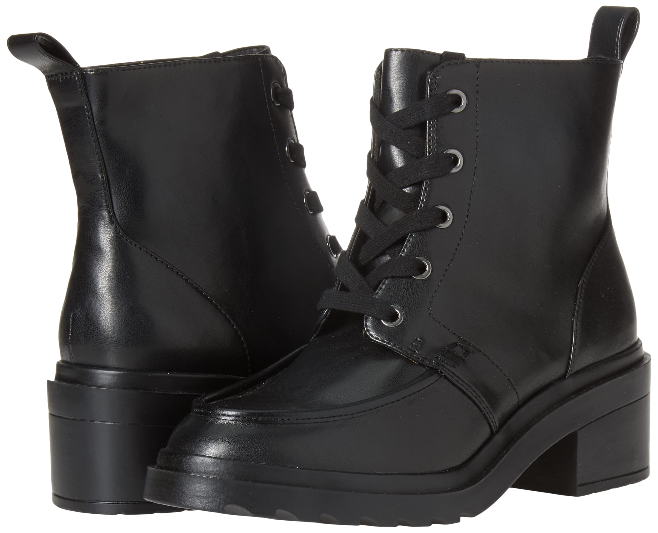 Amazon Essentials Women's Moc Toe Boots - Comfortable Slip-Resistant Winter Boots for Women | Casual & Outdoor Wear | Perfect for Hiking, Snow & Everyday Use