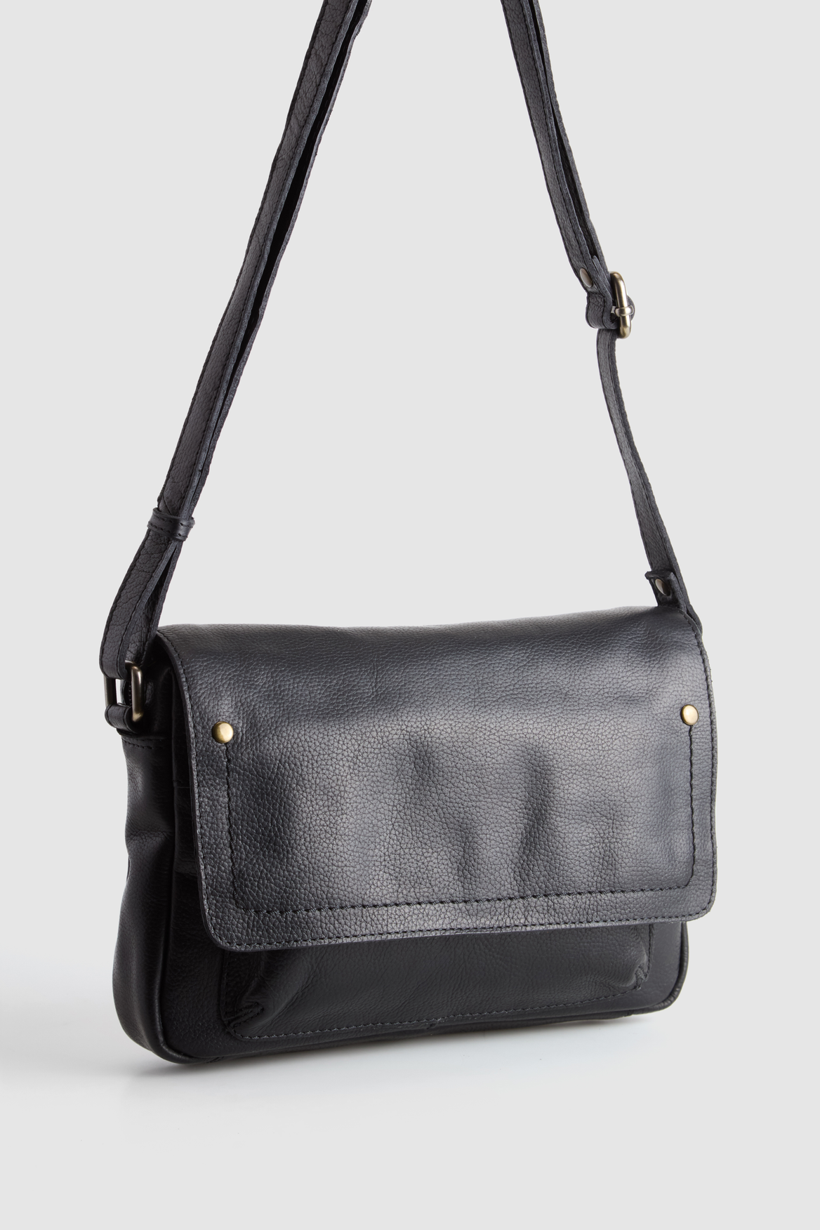 Sol Leather Flap Crossbody Bag for Women - Stylish & Durable Small Shoulder Bag - Perfect for Work, Travel & Everyday Use