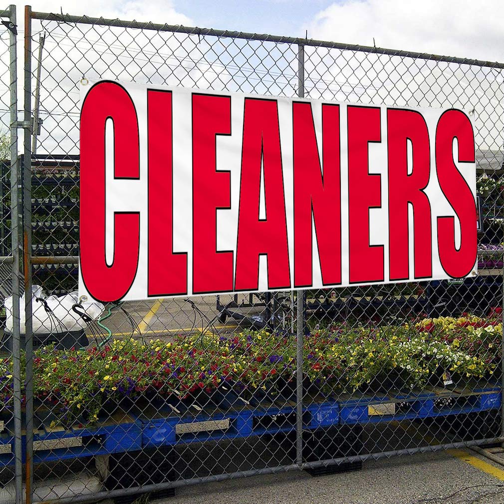 Durable 60x144 Inches Vinyl Banner with 10 Grommets - Weatherproof Outdoor Advertising Sign for Business, Yard, Industrial & Events (Red) - Perfect for Trade Shows, Construction Sites & Retail Promotions