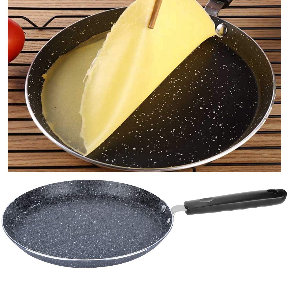 Yosoo 123 Non-Stick Frying Pan Cookware Set - 8 Inch & 10 Inch Induction Compatible Skillets for Pancakes, Eggs, Pizza - Perfect for Breakfast Cooking & Family Meals