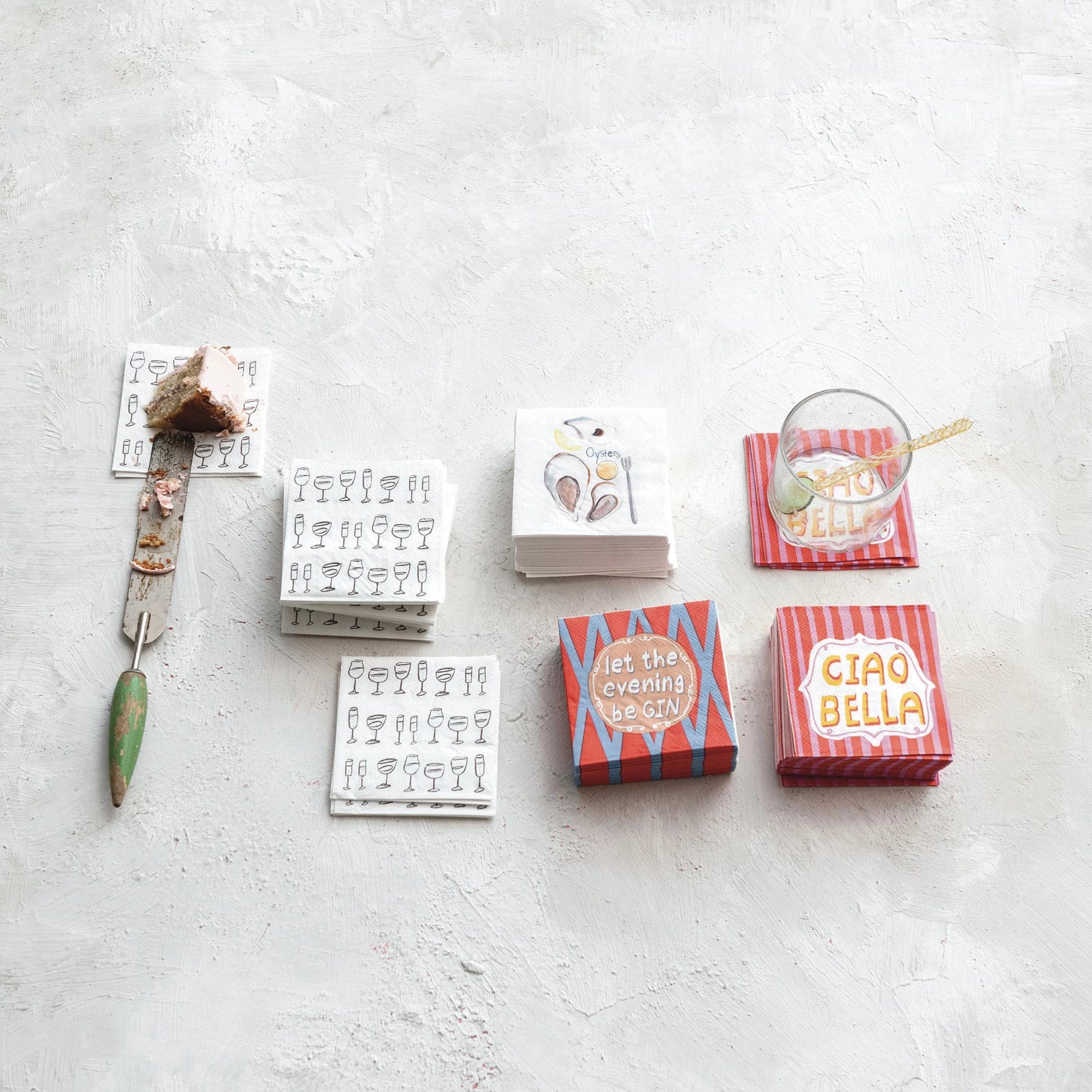 Premium Ciao Paper Napkins - 100% Eco-Friendly, Soft & Absorbent for Parties, Weddings & Everyday Use