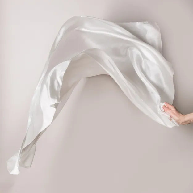 Little Ballerina 100% Pure Silk Scarf for Dance, Yoga & Free Movement - Lightweight & Breathable Ballet Accessory for Performances & Everyday Elegance