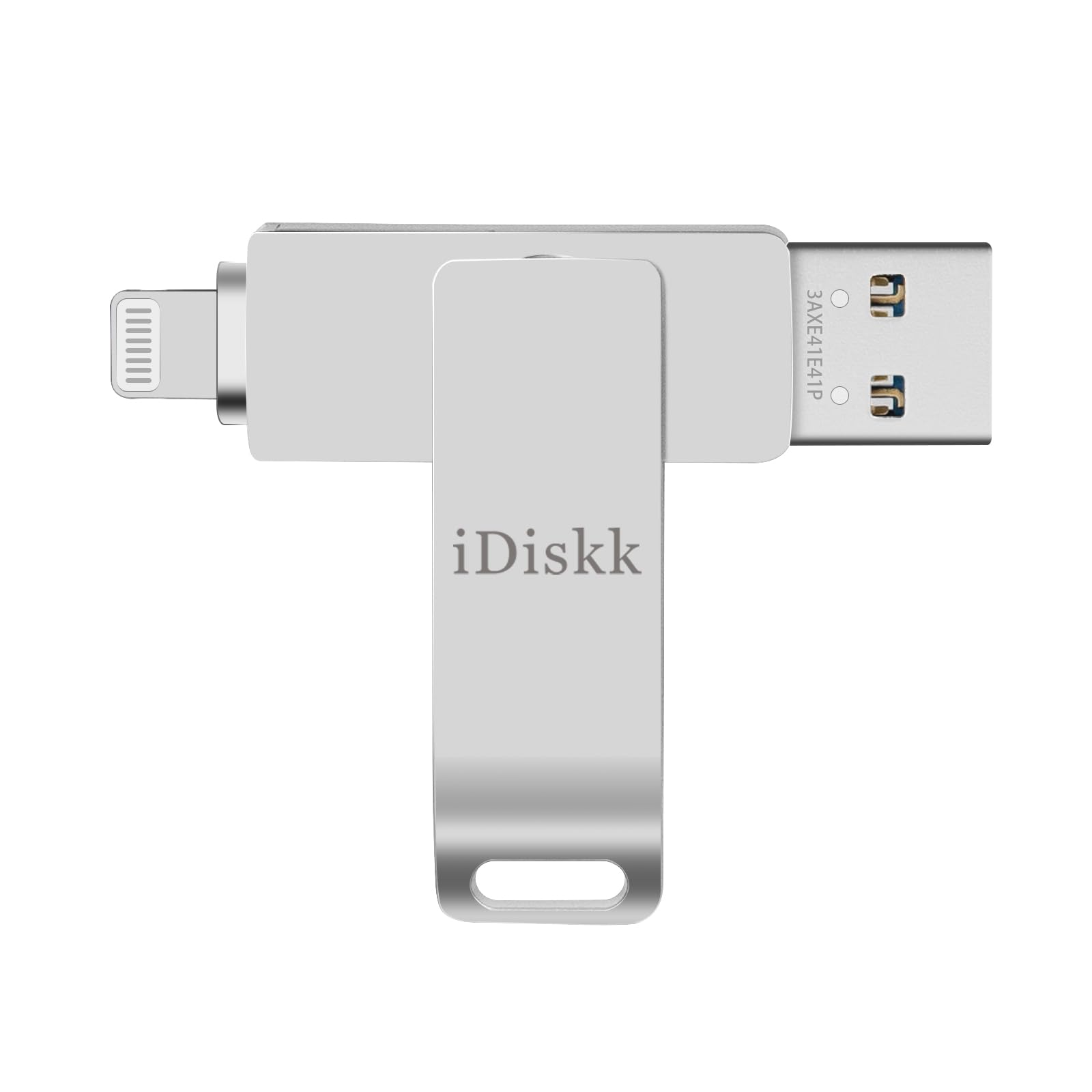 iDiskk MFi Certified 931GB Photo Stick - USB 3.0 Flash Drive with Lightning Connector for iPhone iPad - External Memory Storage for Photos, Videos & Files - Compatible with iOS, Mac & PC - Perfect for Travel, Backup & File Transfer