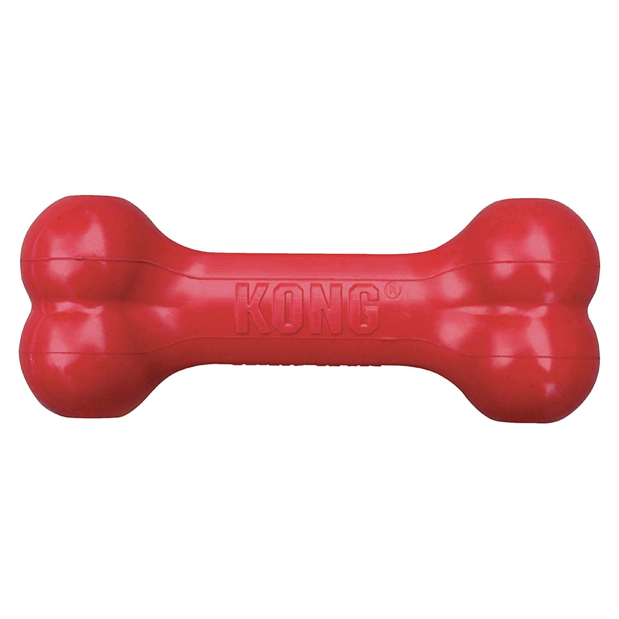 KONG Goodie Bone - Durable Rubber Chew Toy for Aggressive Chewers - Dental Dog Bone for Teeth & Gum Health - Fillable Treat Dispenser for Medium Dogs - Perfect for Playtime, Training & Anxiety Relief