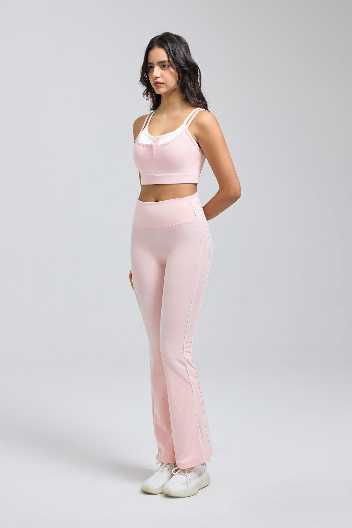 FlexEase™ 2.0 High Waist Flare Leggings for Women - Tummy Control Yoga Pants with Stretchy Comfort - Perfect for Workout, Yoga, Running & Everyday Wear