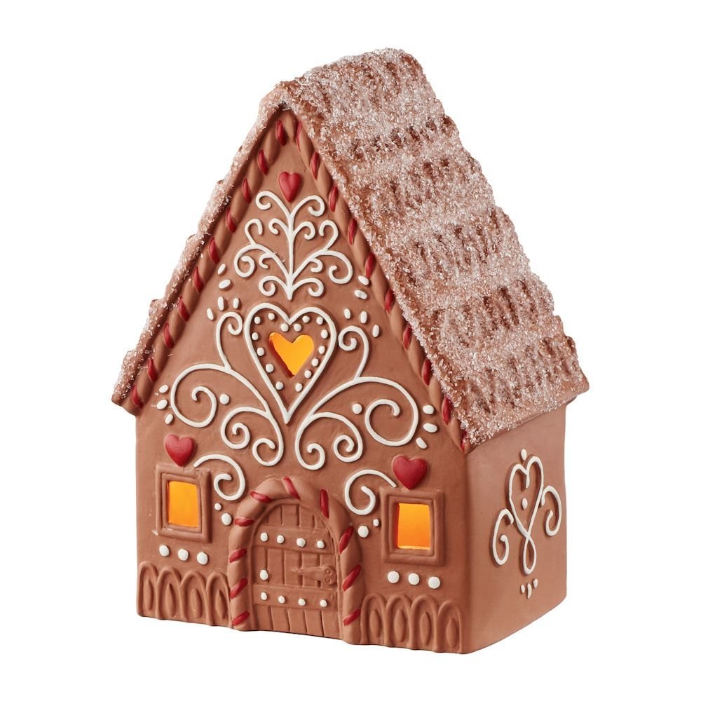 Snowbabies Classic Collection Gingerbread House - Handcrafted Christmas Figurine for Holiday Decor, Gift & Collectible | Perfect for Christmas Tree, Mantel & Tabletop Display