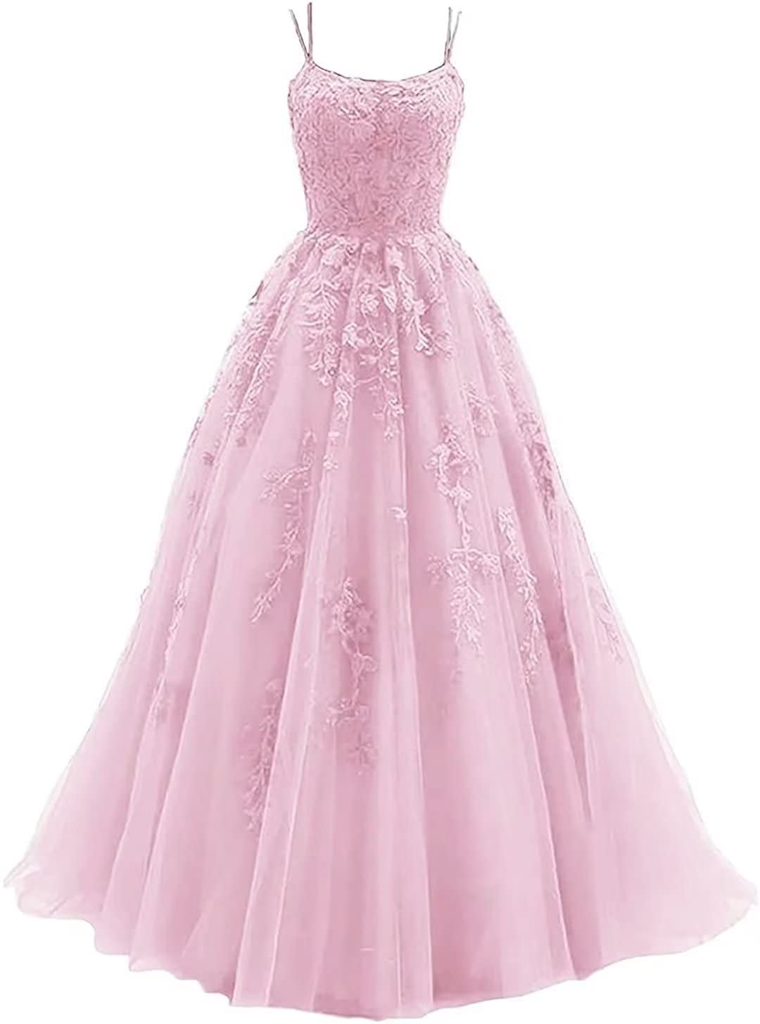 Elegant Women's Tulle Prom Dresses 2024 - Long Ball Gowns with Side Split for Evening Parties, Homecoming, Formal Dances & Special Occasions