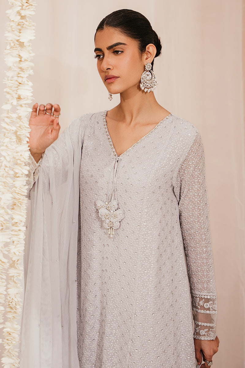 Stylish Lunar Rock 2-Piece Set (Shirt & Dupatta) for Women | Elegant Ethnic Outfit | Perfect for Festivals, Weddings & Special Occasions
