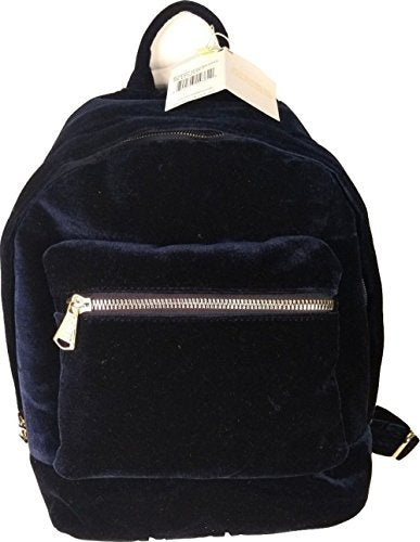 Aimee Kestenberg Woodside Velvet Backpack in Royal Navy - Stylish Women's Designer Backpack for Work, Travel & Everyday Use