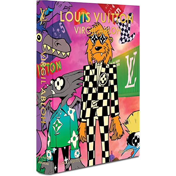 Louis Vuitton Virgil Abloh Classic Cartoon Cover Limited Edition - Stylish Designer Tote Bag for Women, Fashion Accessories & Luxury Gift Ideas for Birthday, Anniversary