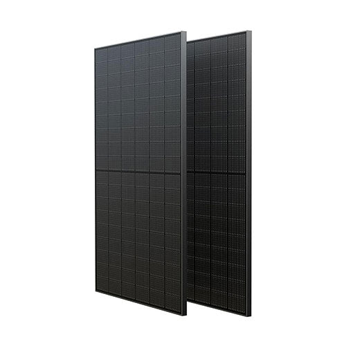 EcoFlow 400W Rigid Solar Panel Kit (2 Pack) with Heavy-Duty Mounting Brackets - Perfect for RV, Off-Grid Homes & Emergency Power Backup