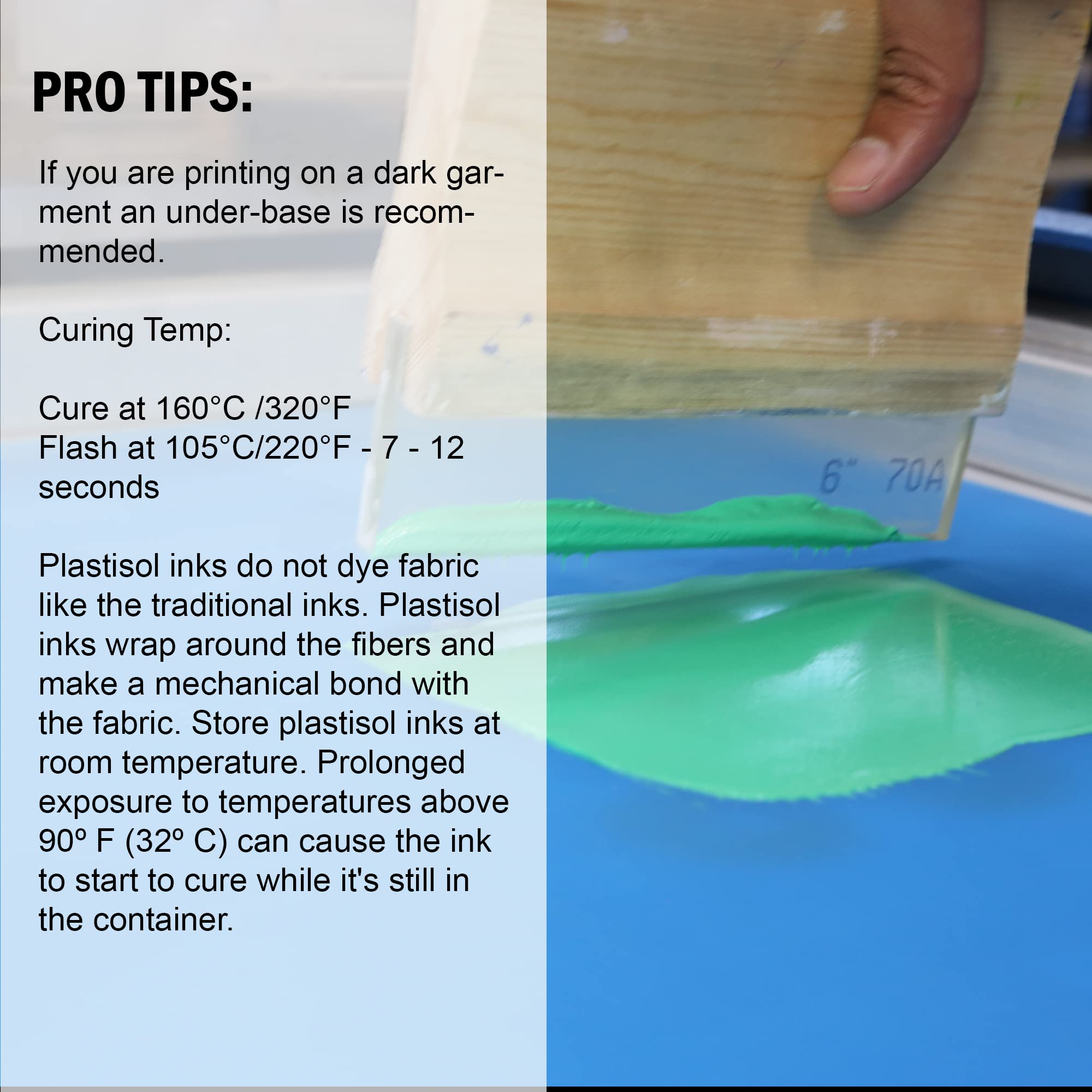 Rapid Cure® Blue Lagoon Screen Printing Ink (1 Gallon - 128oz) | Fast-Drying Plastisol Fabric Paint for T-Shirts & Apparel | High-Quality USA Made Ink for DIY Crafts & Professional Printing