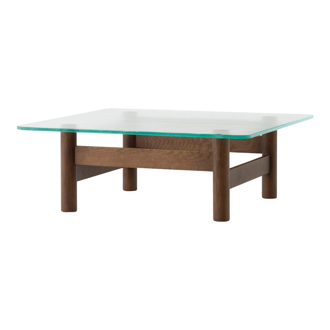 Modern Brasilia Lounge Table - Mid-Century Style Coffee Table for Living Room, Office & Patio - Durable & Stylish Home Decor Furniture