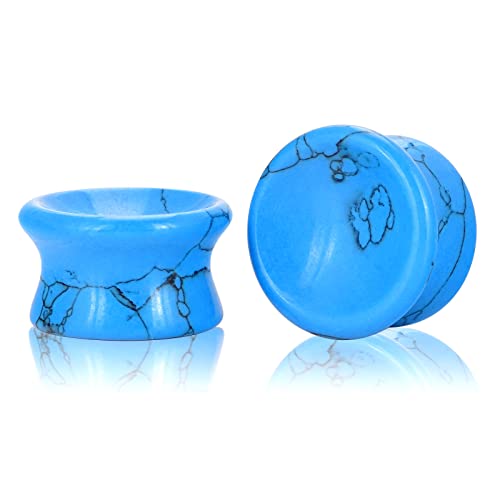 Blue turquoise-concave style