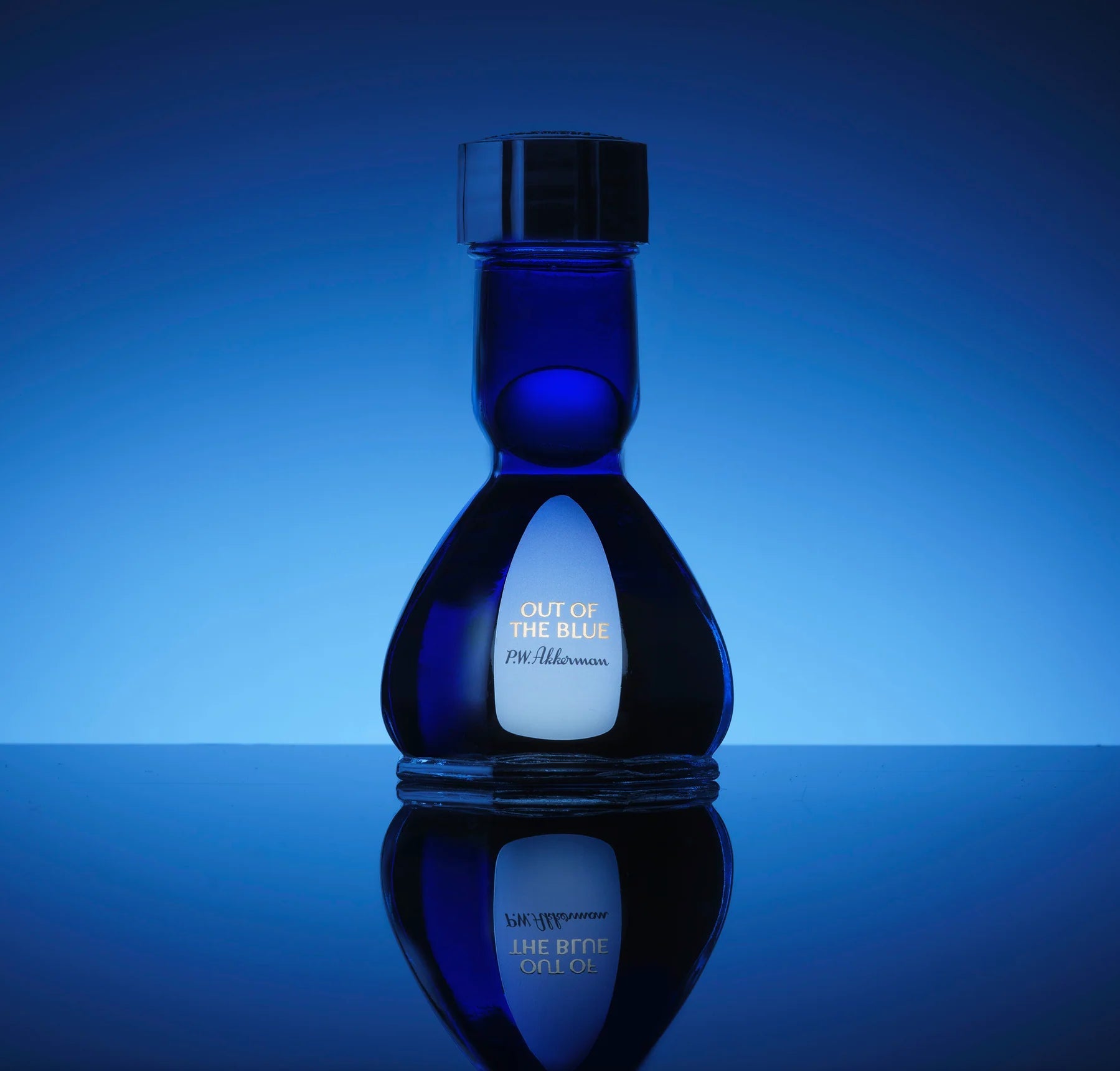 Akkerman Out of the Blue Limited Edition Fountain Pen Ink - Premium Blue Ink for Calligraphy, Journaling & Letter Writing - Perfect for Fountain Pens & Dip Pens