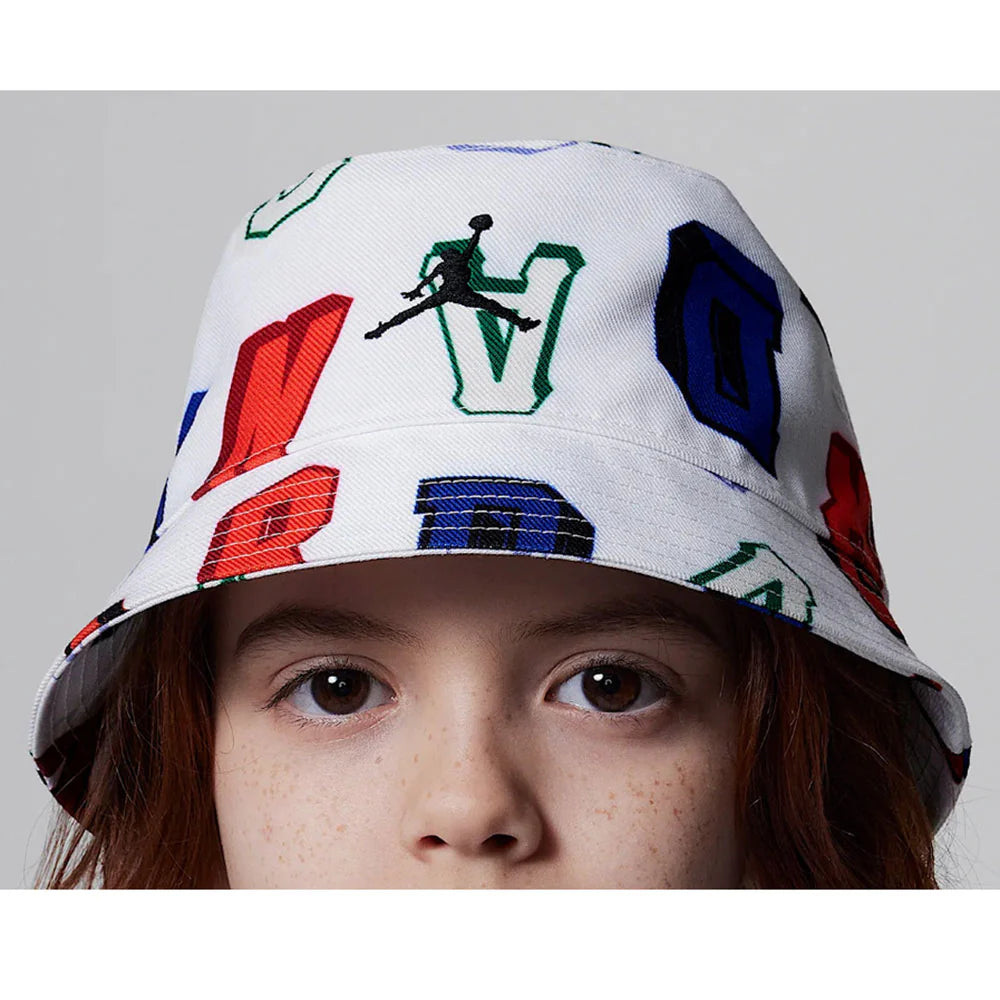 Jordan® Kids' Signature Bucket Hat - Adjustable Sun Protection for Boys & Girls | Perfect for Outdoor Play, Beach Trips & Summer Adventures