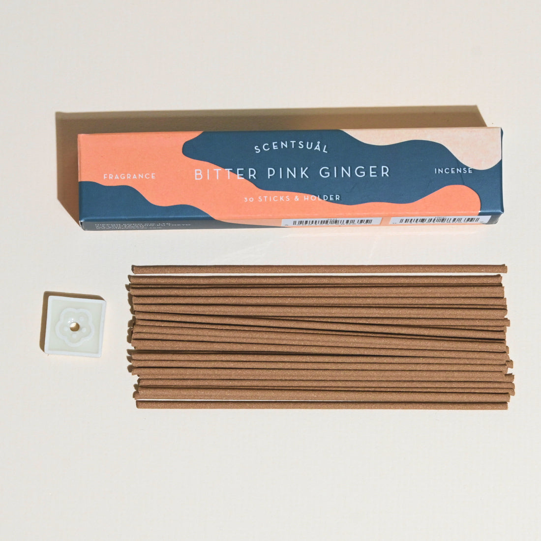 Bitter Pink Ginger Incense Sticks - Natural Aromatherapy for Relaxation, Meditation & Home Fragrance | Handmade Spiritual Gifts
