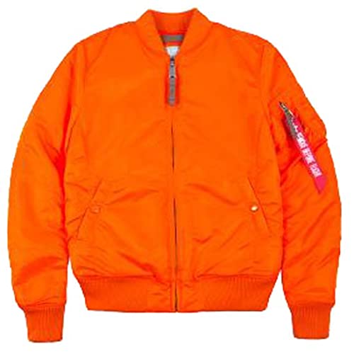 ALPHA INDUSTRIES Women's Bomber Jacket - Lightweight Windbreaker for Casual & Outdoor Wear - Perfect for Spring, Fall & Travel
