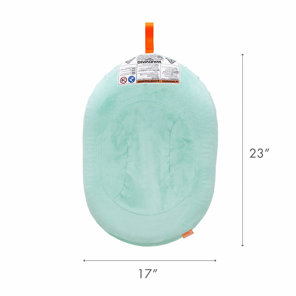 Boon PUFF Inflatable Baby Bathtub - Portable Infant Bath Tub for Newborns & Toddlers, Soft & Safe Baby Bathing Solution for Home & Travel Use