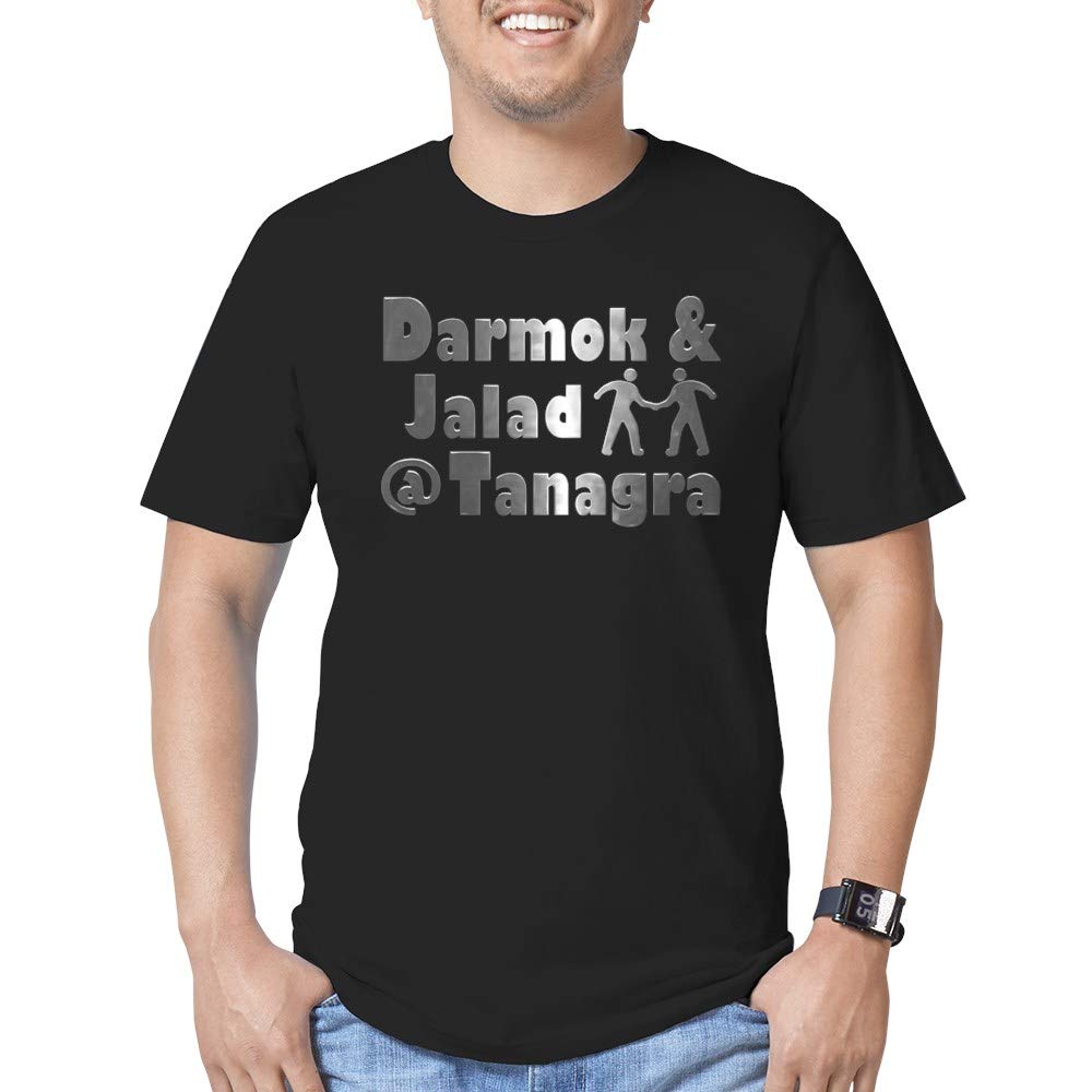 Darmok and Jalad at Tanagra Men's Fitted T-Shirt - Star Trek Fan Tee for Men - Perfect for Cosplay, Conventions & Everyday Wear