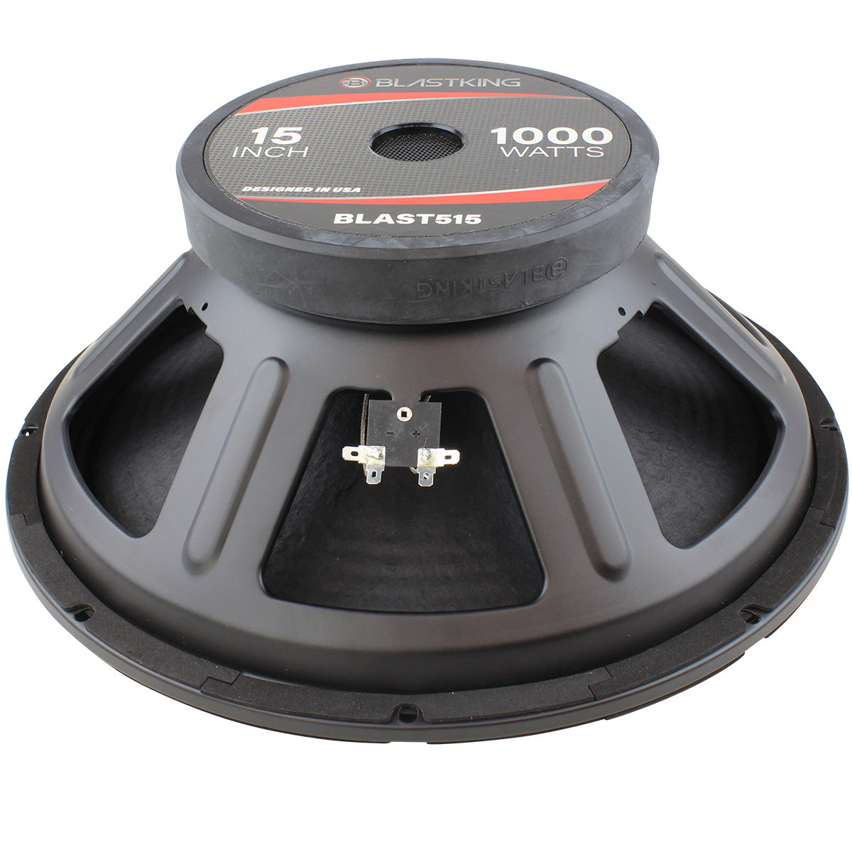 Blastking BLAST515 15 Inch 1000W Midbass Loudspeaker - High Power Bass Speaker for Car Audio, DJ & Live Sound Systems