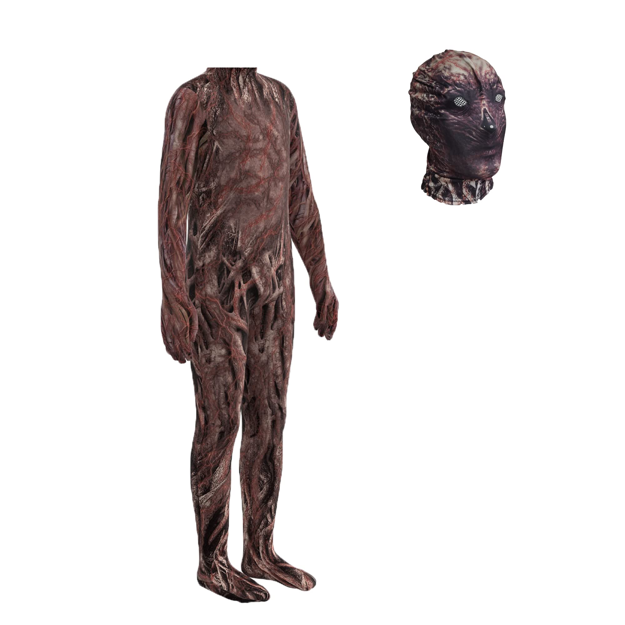 Vecna Halloween Costume for Kids - Premium One Piece Horror Cosplay Dress with Scary Movie Props & Accessories | Perfect for Halloween Parties, Cosplay Events, and Horror Movie Nights