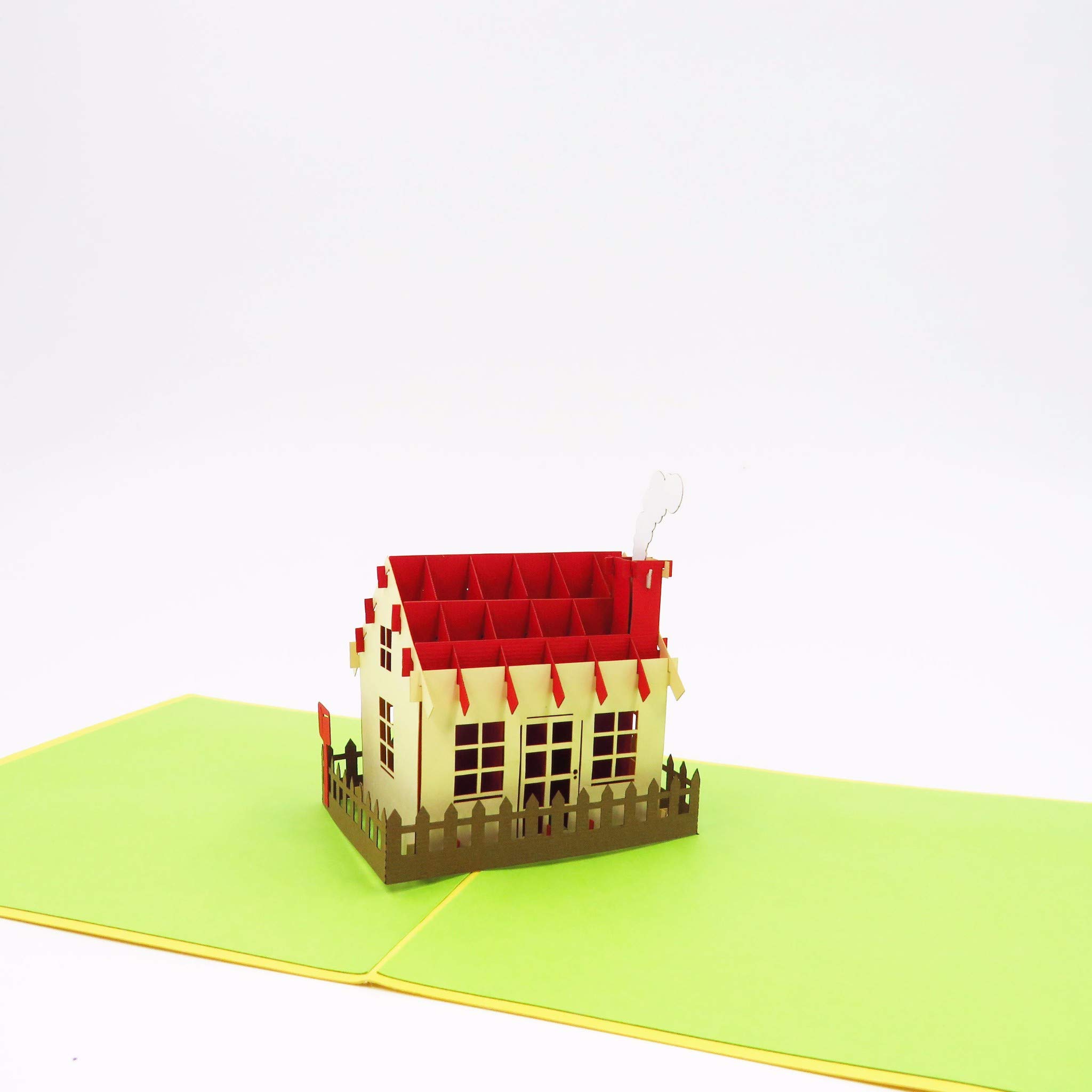 3D Pop Up House Greeting Card for All Occasions - New Home Gift, Housewarming Present, Realtor Closing Gift, Moving In Celebration Card | Perfect for Housewarming Parties, Congratulations & Special Moments