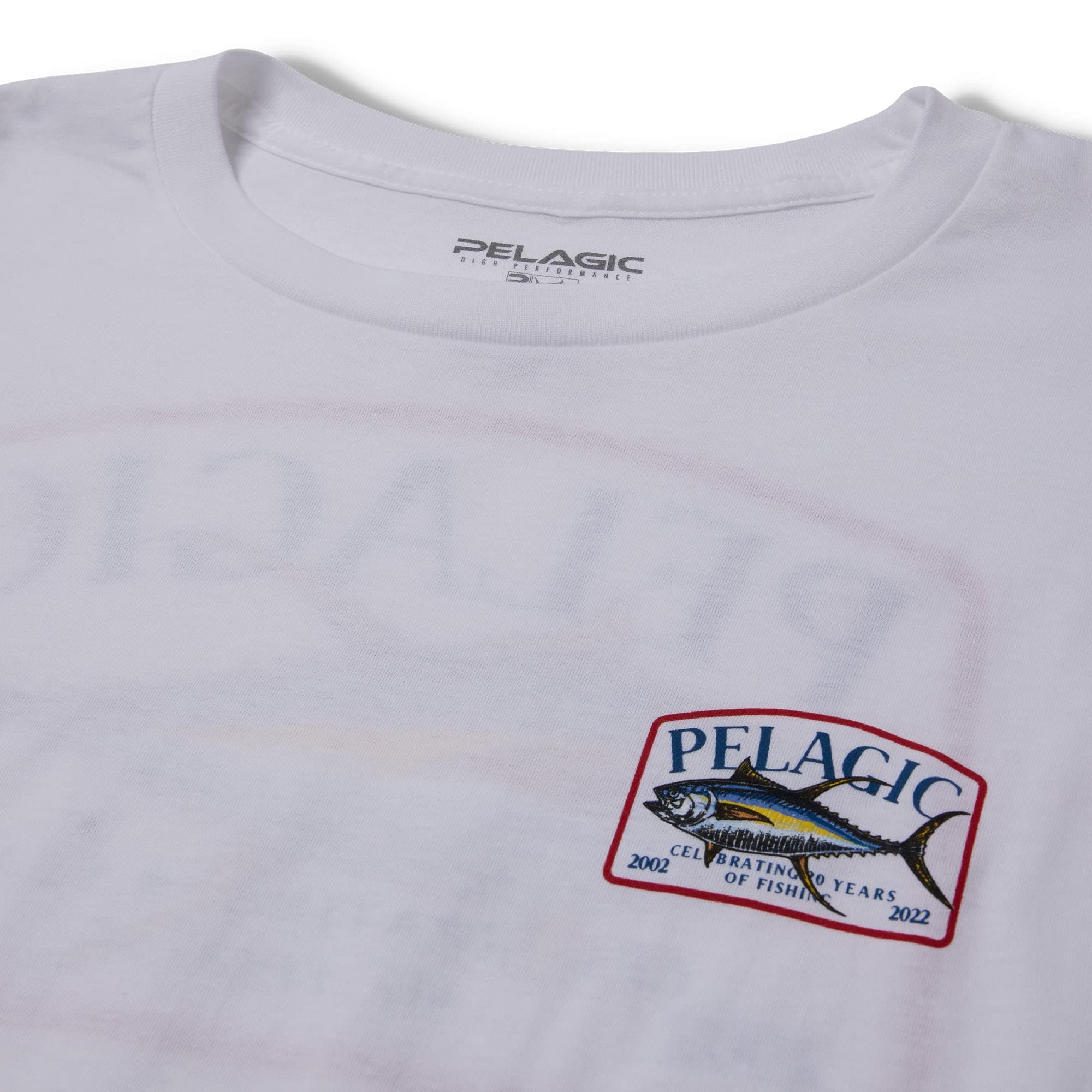 PELAGIC Game Fish Tuna Long Sleeve T-Shirt - Comfortable Fishing Shirt for Anglers & Outdoor Enthusiasts