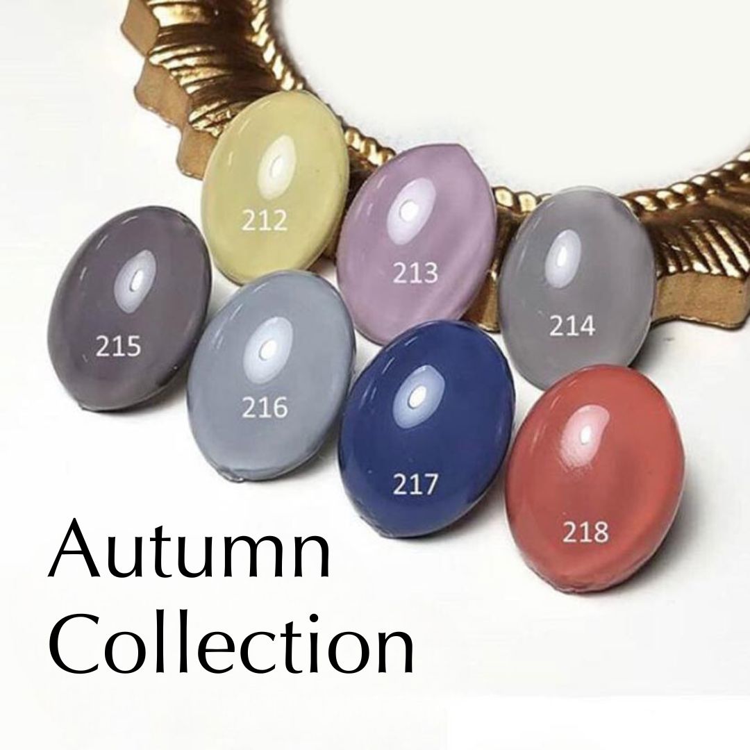 Kokoist E 216 Smoky Cloud Gel Polish - Premium Long-Lasting Nail Polish for Salon & Home Manicures - Perfect for Special Occasions & Everyday Wear