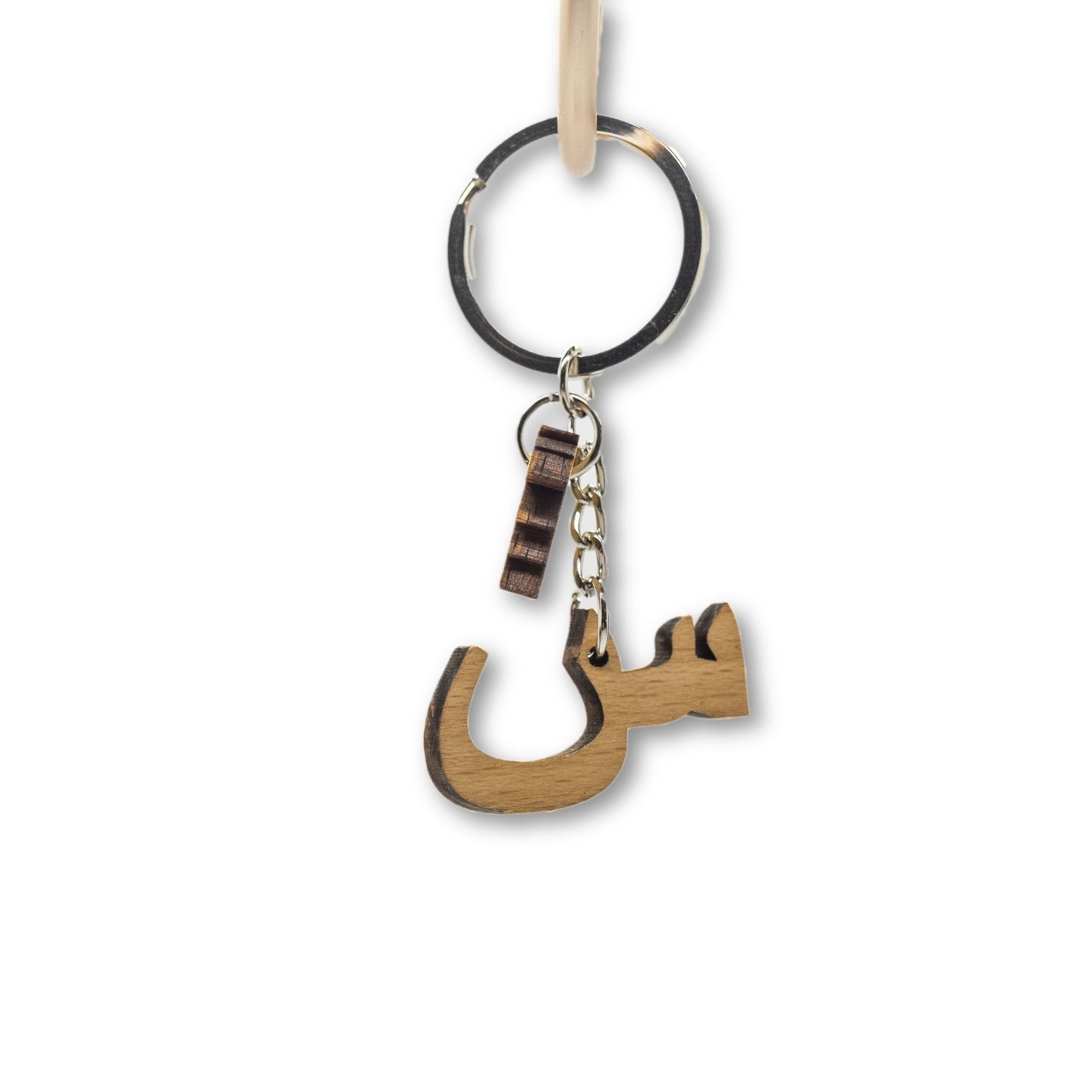 Arabic Letter Keychains - Personalized Arabic Alphabet Keyrings for Gifts, Home & Office Decor - Perfect for Eid, Ramadan, Arabic Learners & Cultural Enthusiasts