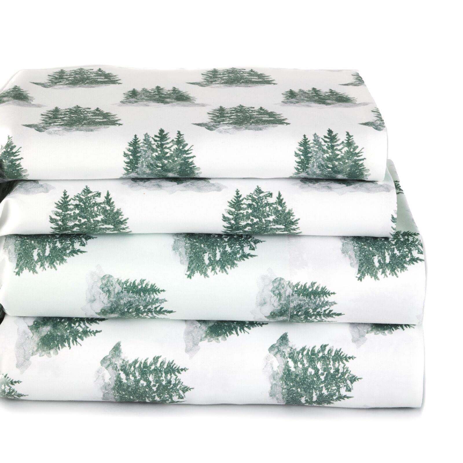 StateOJ Twin Size Bed Sheet Set with 2 Pillowcases - Soft 4-Piece Bedding Set, Breathable & Wrinkle-Resistant for Kids & Guest Rooms - Perfect for Dorm, Apartment, and Everyday Comfort