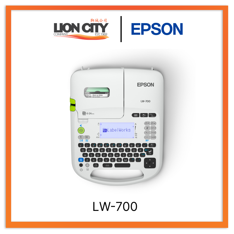 Epson LW700 Label Printer - High-Speed Thermal Label Maker for Shipping, Packaging & Organization | Perfect for Home, Office & Small Business Use