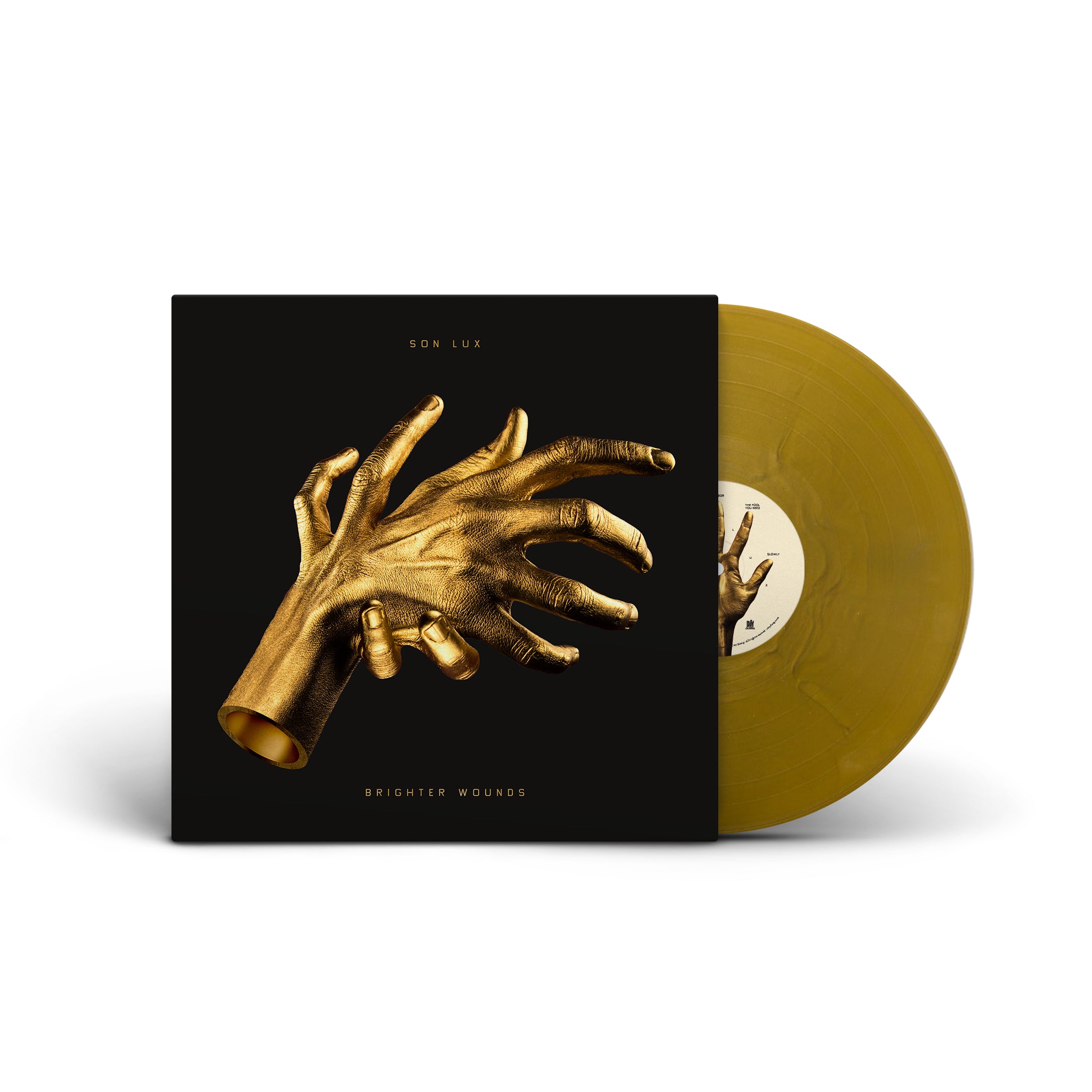 Brighter Wounds Limited Edition Gold Vinyl LP - Collectible Music Album for Audiophiles & Vinyl Enthusiasts - Perfect for Home Listening & Gift Giving