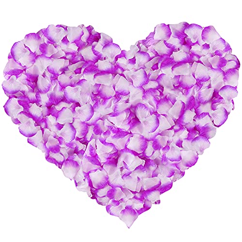 Purple & White