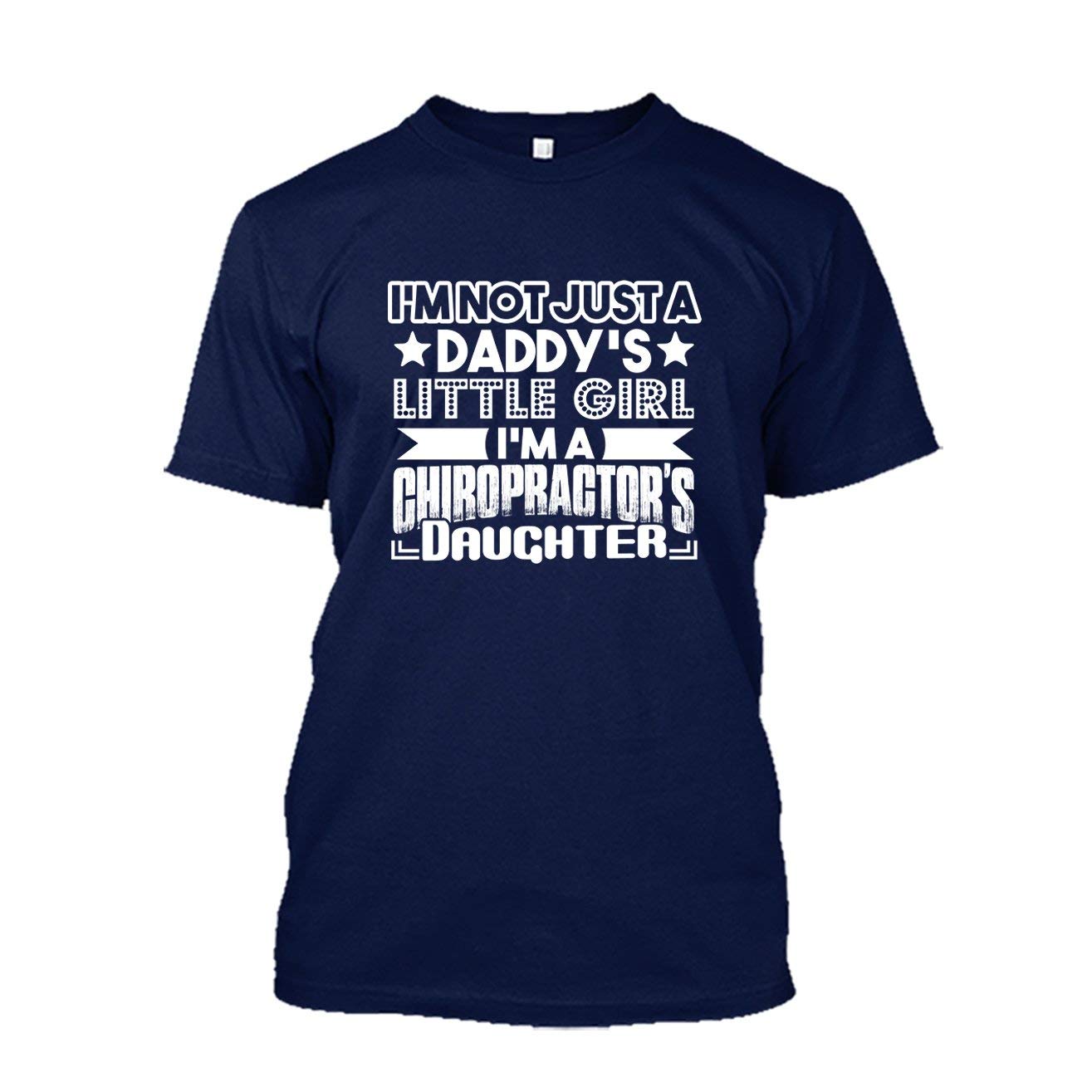 Zira Frog Chiropractor's Daughter T-Shirt - Funny Short Sleeve Graphic Tee for Women - Perfect for Casual Wear, Gifts & Chiropractic Humor