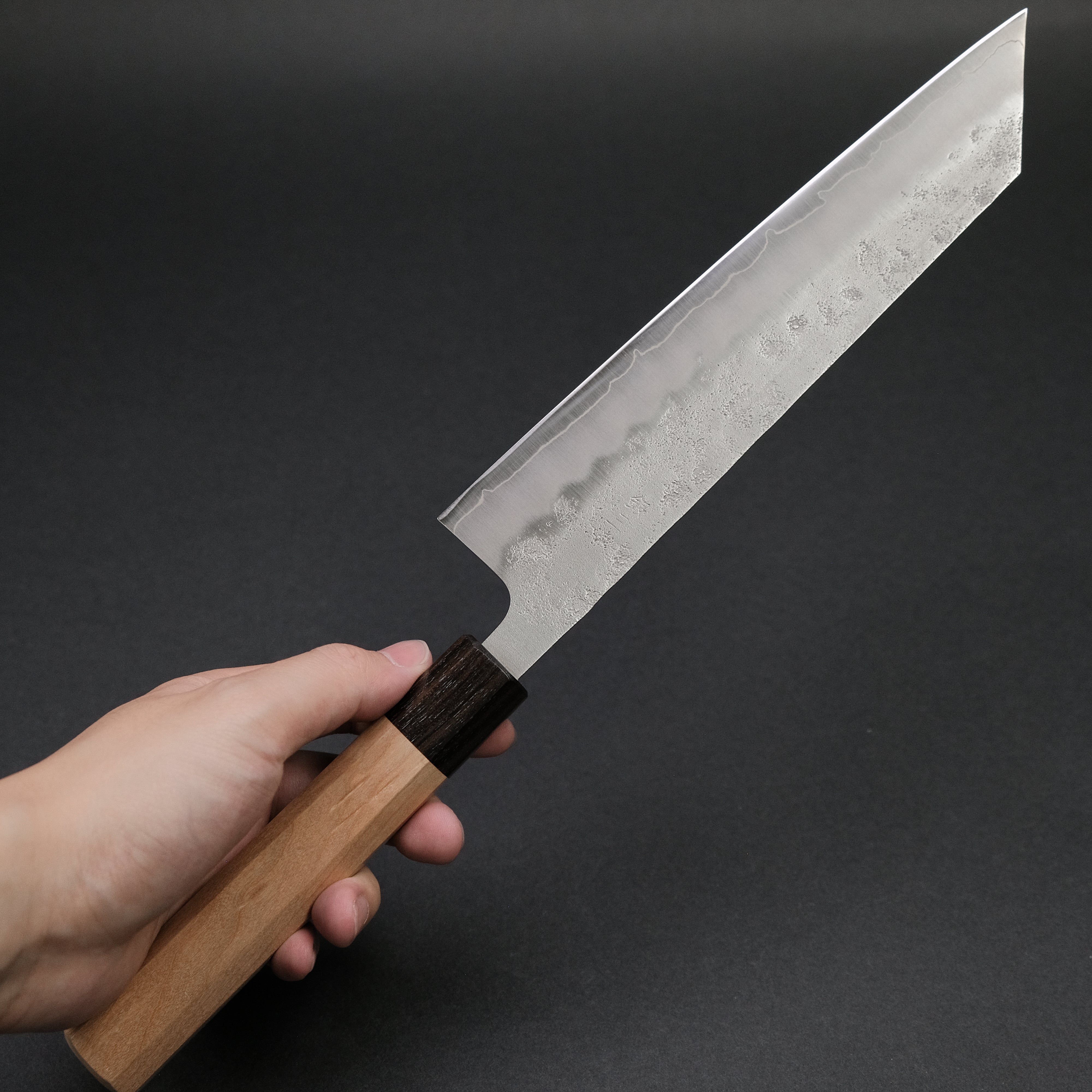 Hitohira Futana S3 Nashiji Kiritsuke Gyuto 210mm Japanese Chef Knife - High Carbon Stainless Steel Blade with Cherry Wood Handle - Perfect for Slicing, Dicing & Precision Cooking