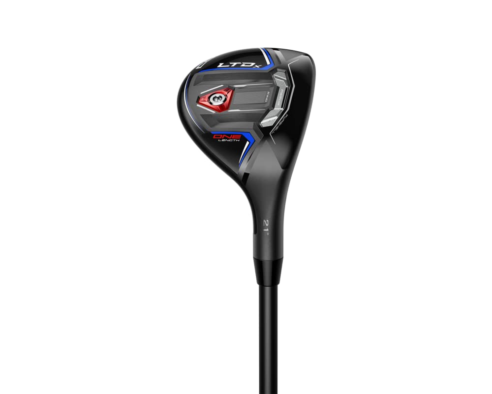 Cobra Golf 2022 LTDX Men's One Length Hybrid Golf Club - Forged Carbon Steel Face, Adjustable Loft, Right Handed - Perfect for Mid-Handicap Golfers on Fairway Shots and Rough Recovery