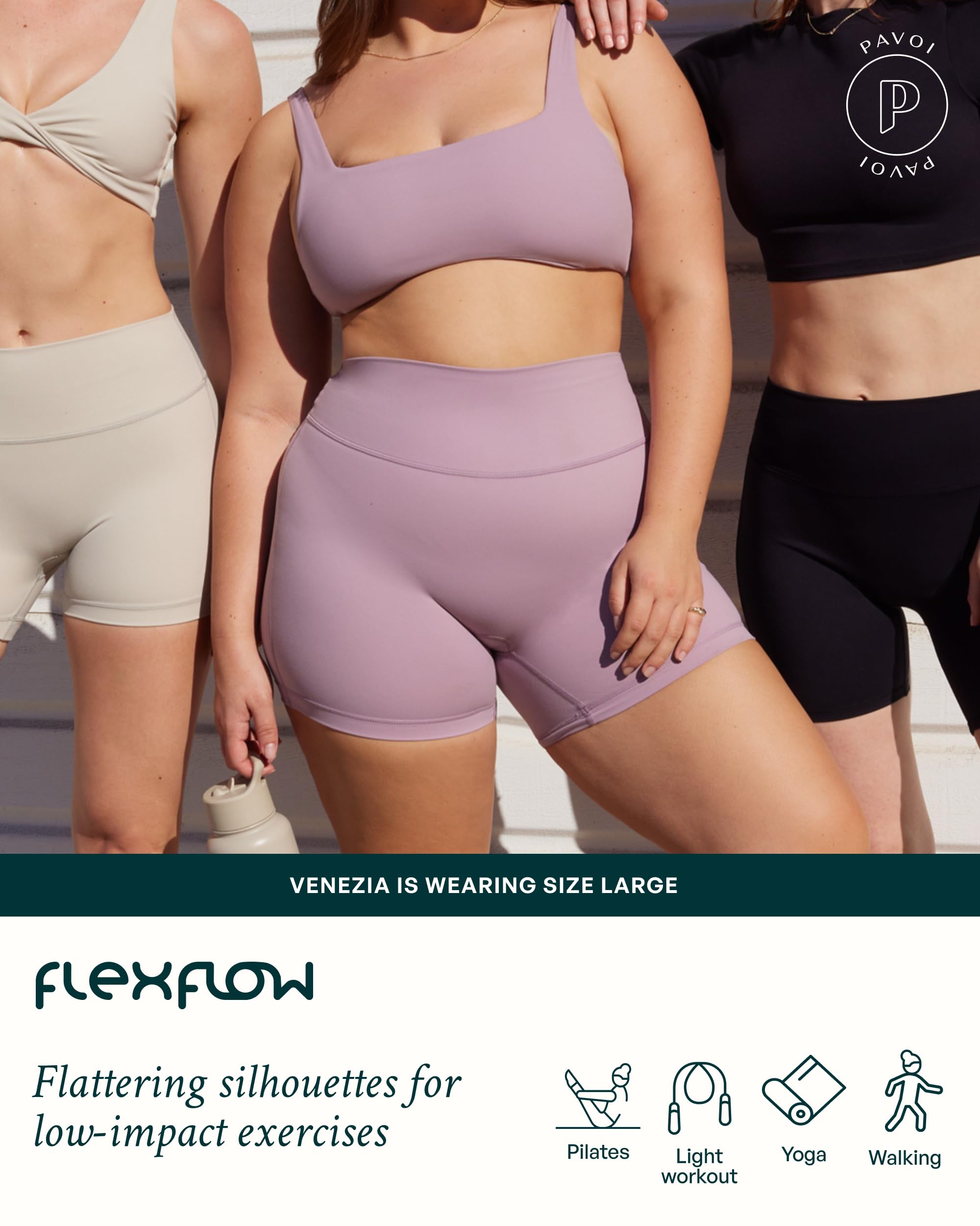 Buttery Soft High Waisted Yoga Shorts for Women - 4