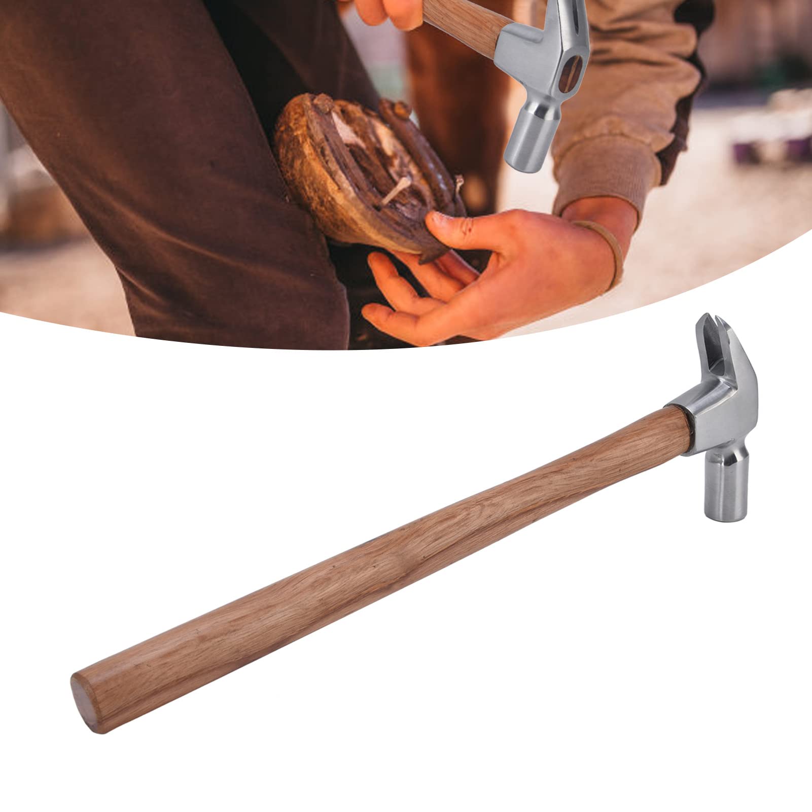Professional Farrier Hoof Grooming Tool - Atyhao Horseshoe Trim Pliers with Ergonomic Handle for Strong & Stable Horseshoe Pruning | Perfect for Farriers, Equestrians & Horse Care Professionals | Ideal for Horseshoes Trimming, Hoof Care & Stable Maintenance