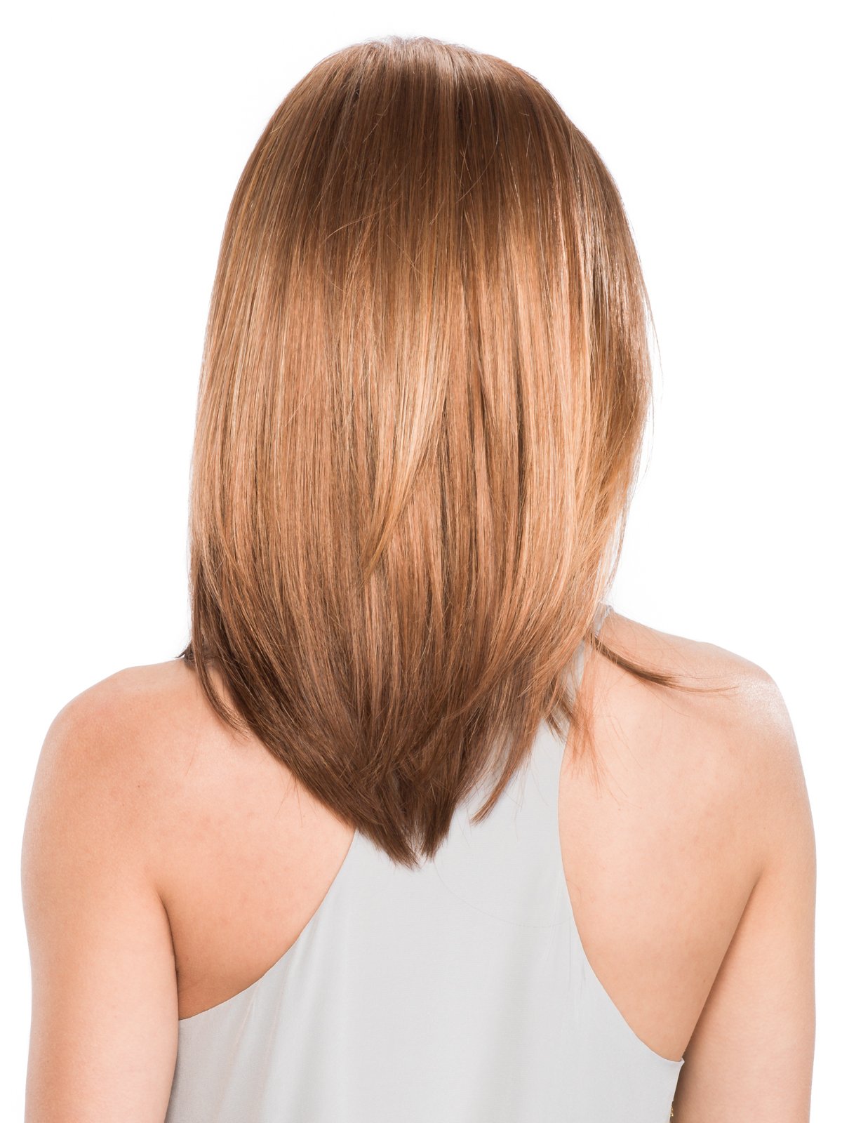 Women's Synthetic Wig Avery-Kahlua - Medium Brown with 25% Gold Highlights | Heat Resistant & Natural Look | Perfect for Cosplay, Daily Wear & Special Occasions