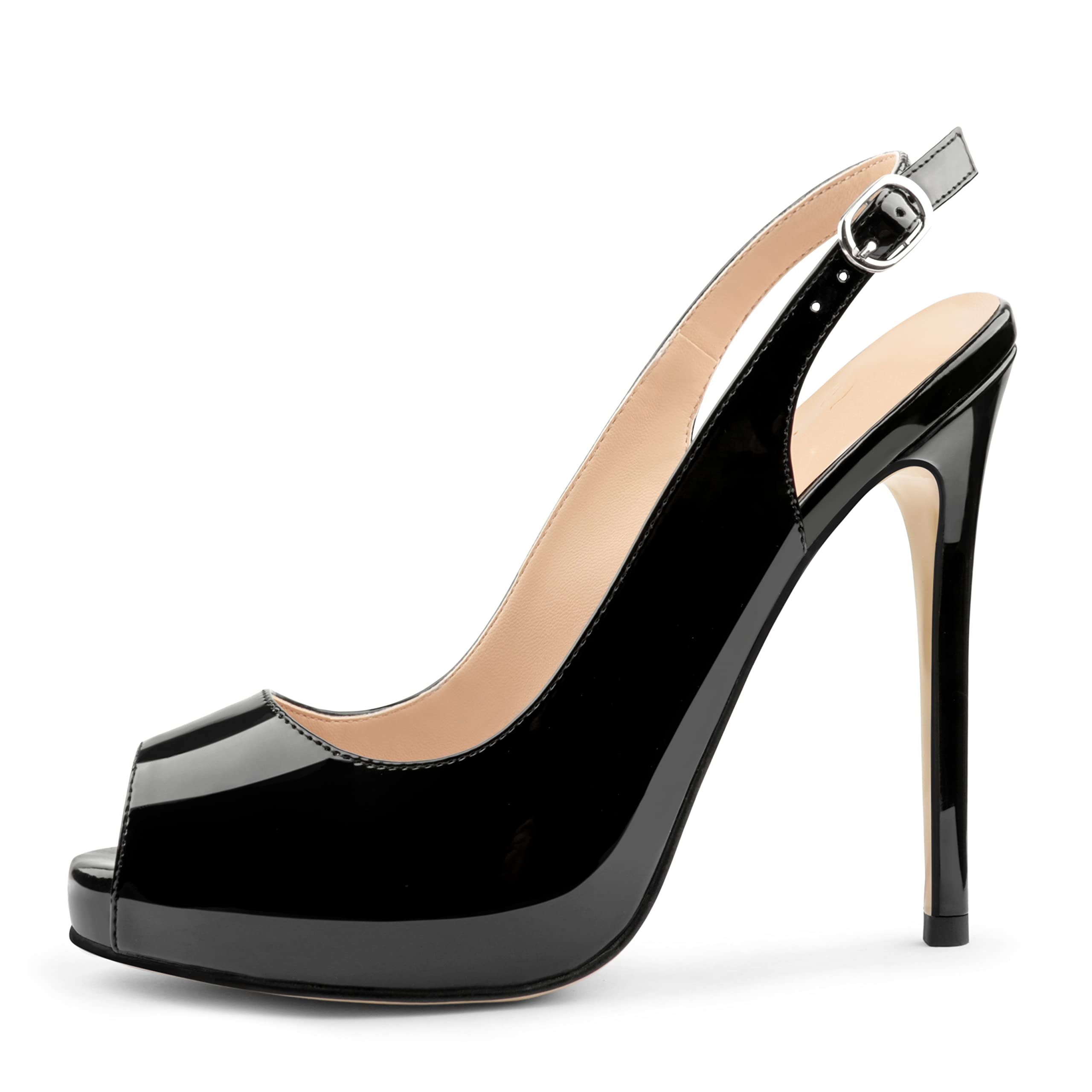 Stylish Women's Platform Pumps Thin High Heel Shoes for Wedding, Party, Prom & Evening Events - Perfect for Brides, Dances & Special Occasions