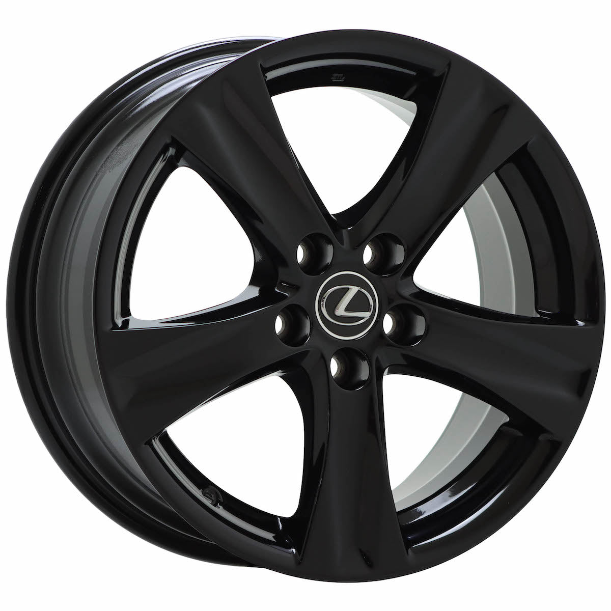 Lexus IS250 IS350 18x8 18x8.5 Gloss Black OEM Factory Wheels Rims 74238 74239 - Perfect for Luxury Car Upgrades & Performance Enhancement